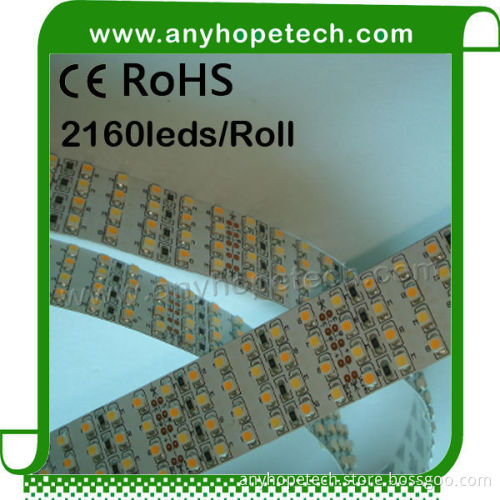 Top selling high light 360leds double color flexible led light